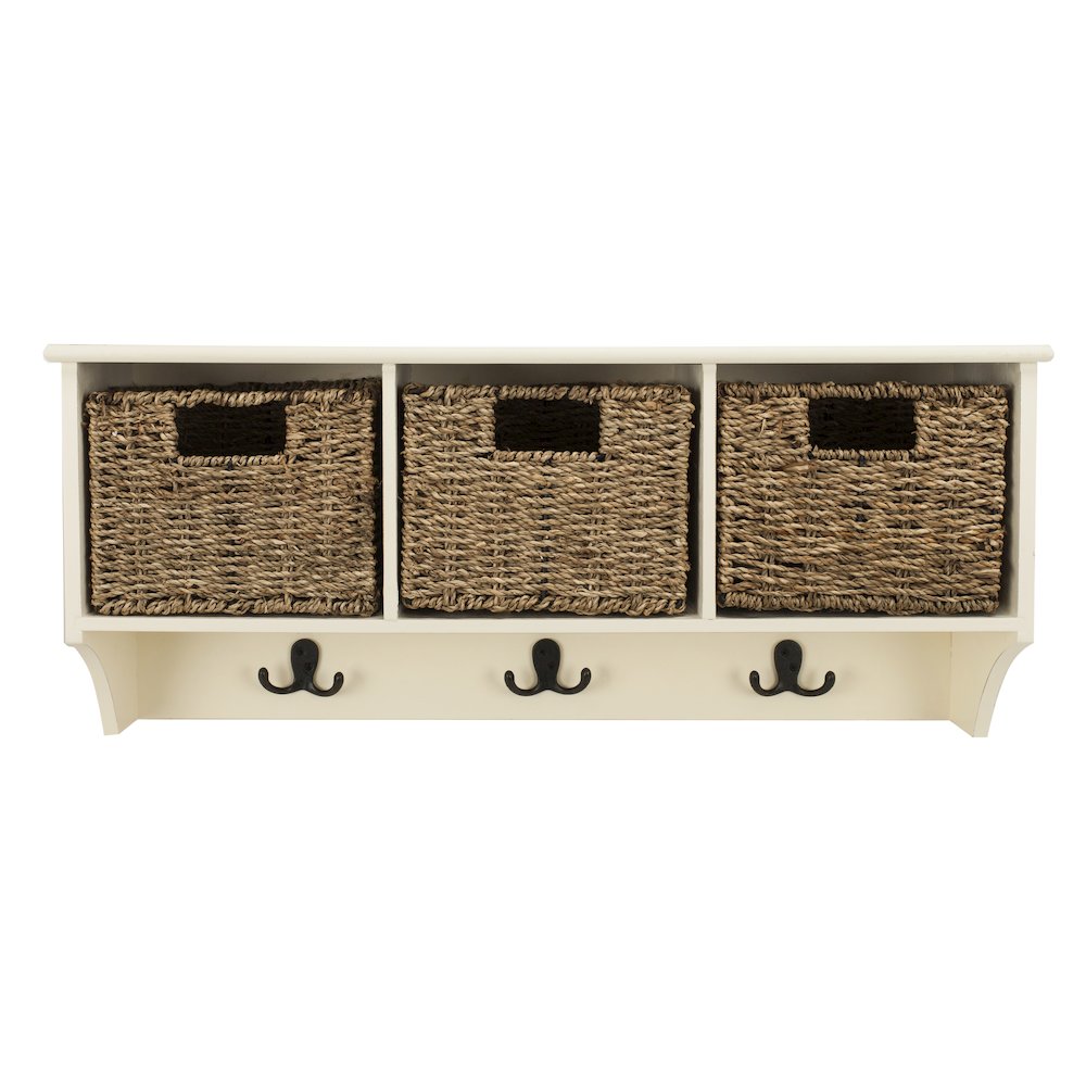 FINLEY HANGING 3 BASKET WALL RACK, HAC5700C