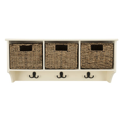FINLEY HANGING 3 BASKET WALL RACK, HAC5700C