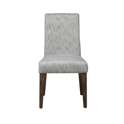 Horizons Upholstered Side Chair (RTA)-Set of 2 in Rustic Caramel
