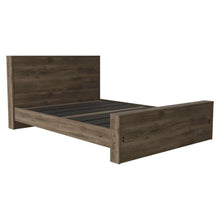 Galanto Full Bed Dark Brown MDF