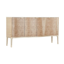 Elegant Blush Sideboard Buffet Cabinet with Storage and Bar Cabinet Use