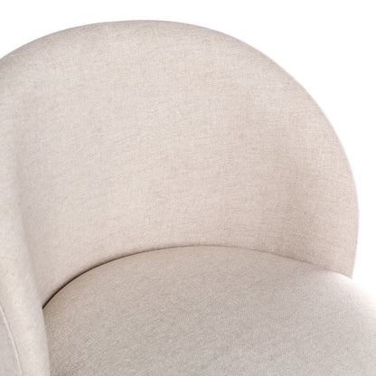 Garet Swivel Counter Stool - Rustic Natural Finish