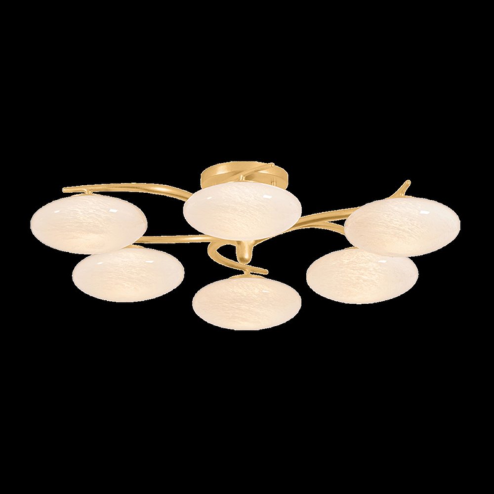 Bayberry Semi Flush, Natural, Vogue