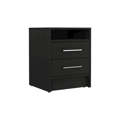 Greter Nightstand Black MDF