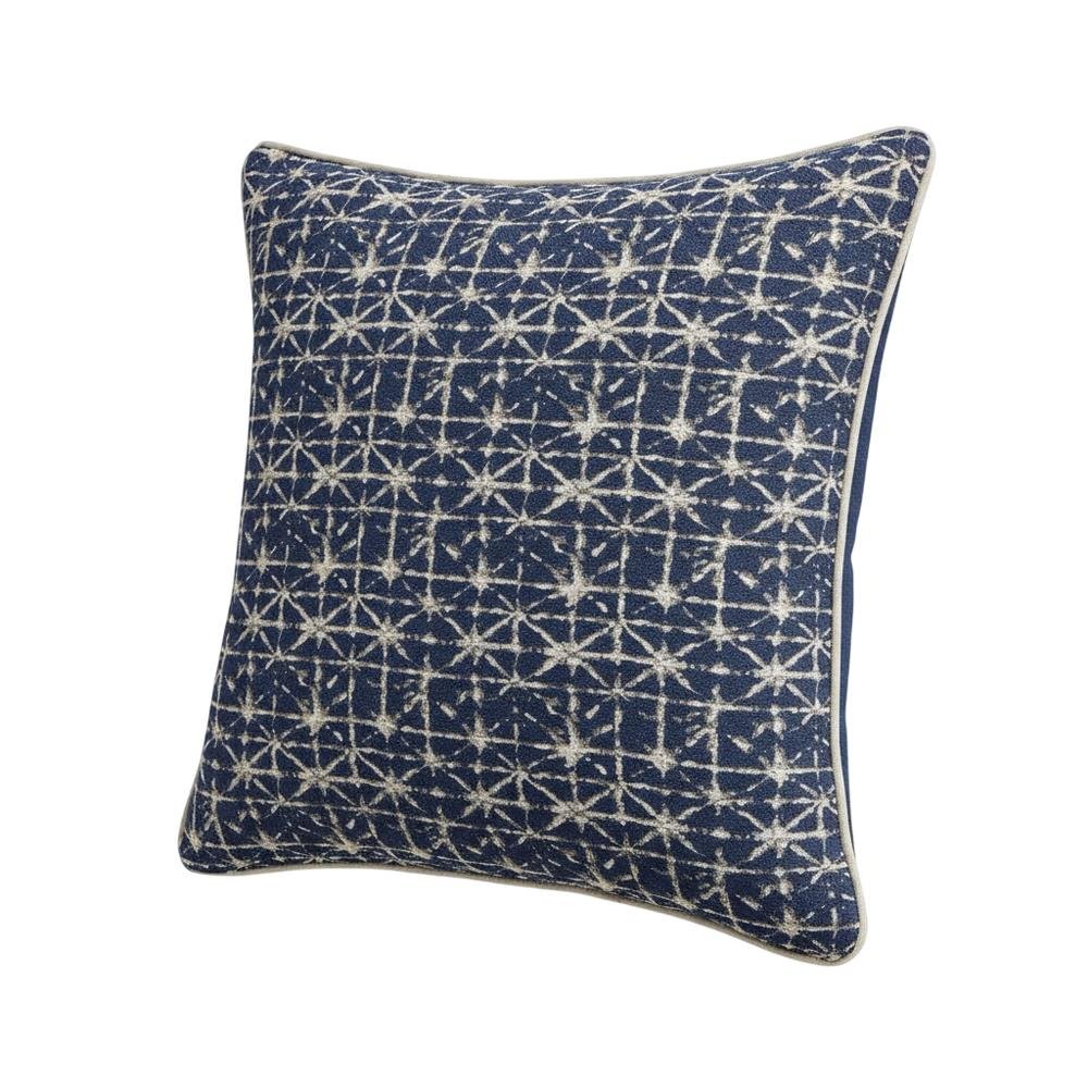 Blue My Mind Foster 20" Square Pillow, Set of 2 - Navy