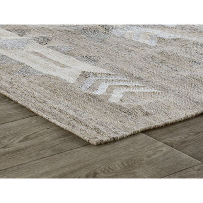 Alpena 8x10 Indoor Outdoor Handwoven Gray Multi Area Rug by Kosas Home