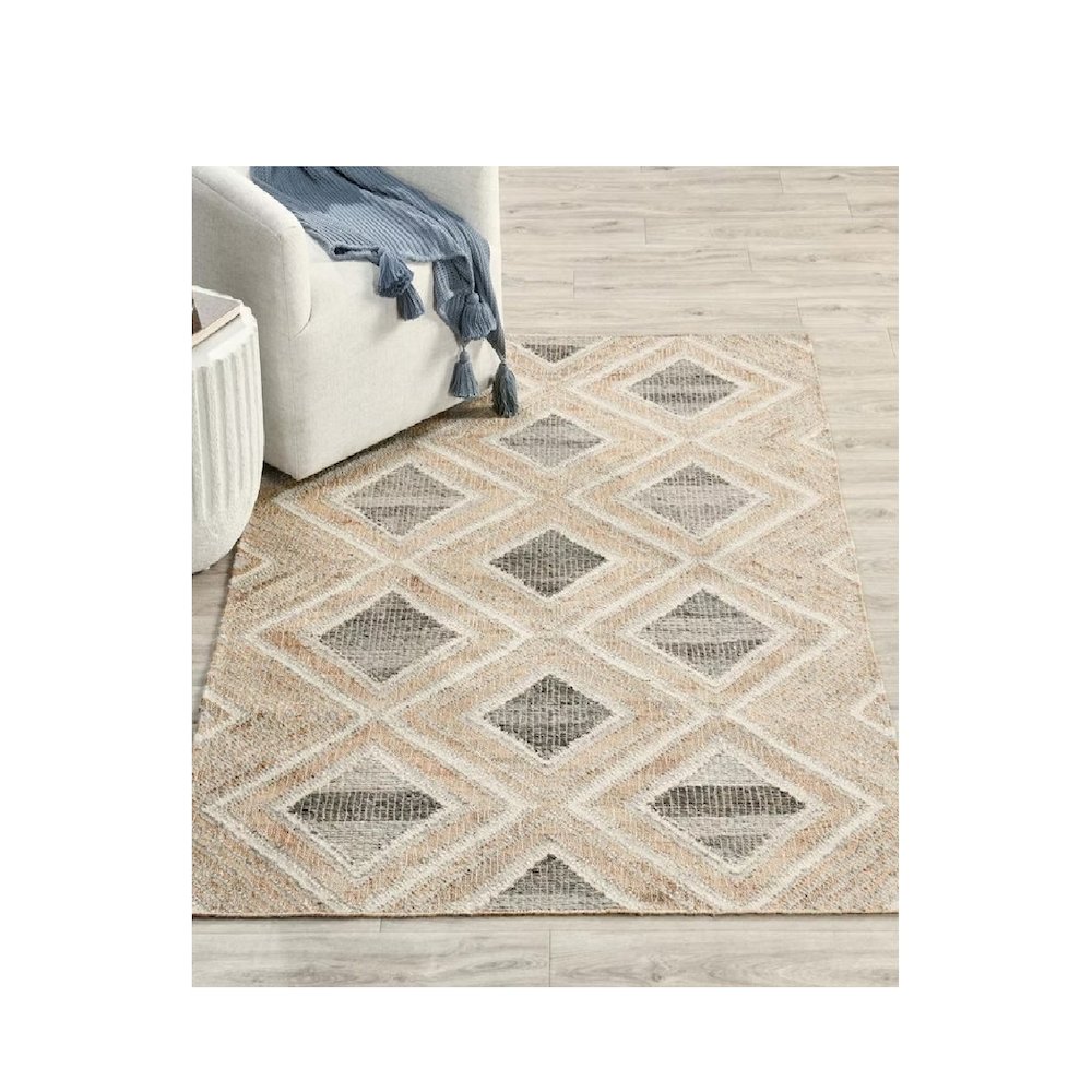 Lagos, Blue Multi Handwoven Area Rug By Kosas Home