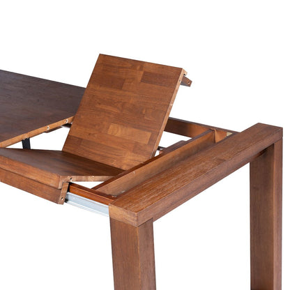 Rasmus 7pc Dining Set - Chestnut Wire-Brush Finish