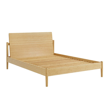 Monterey Queen Platform Bed, Wheat
