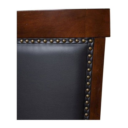 Brayton Manor Jr Executive Desk Chair, W23 x D23 x H42, Dark Brown