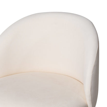 Garet Swivel Bar Stool - Rustic Natural Finish