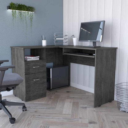 Mix Desk Smokey Oak MDF