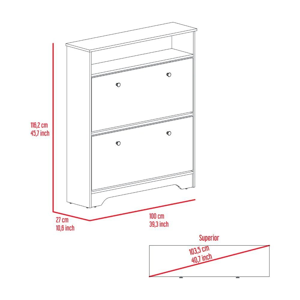 DEPOT E-SHOP Wayne Shoe Rack DE-ZLB7107