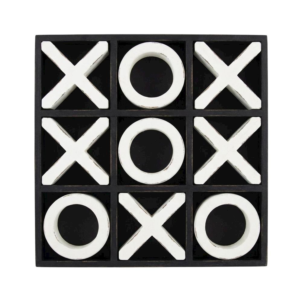 Wooden Tic-Tac-Toe Game
