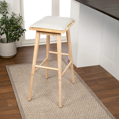 Peroni Mid-Century 30.5" Backless Bar Stool