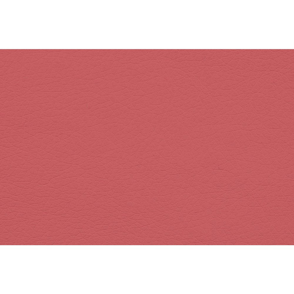 Twin Upholstered Bed Frame with Slats in Pink Faux Leather