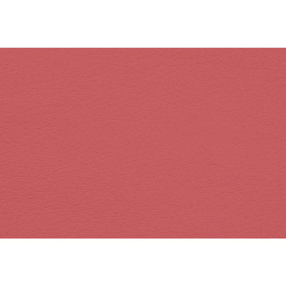 Twin Upholstered Bed Frame with Slats in Pink Faux Leather