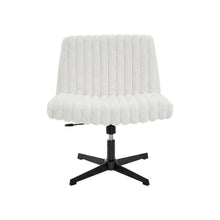 Swivel Office Chair with Criss Cross Design, Adjustable & Comfortable