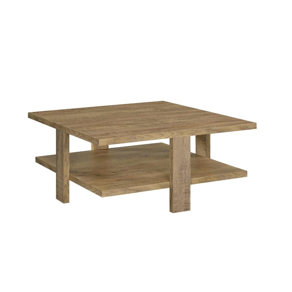 Dawn 3-piece Round Coffee and End Table Set Mango Brown