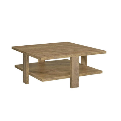Dawn 3-piece Round Coffee and End Table Set Mango Brown