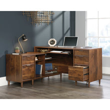 Clifford Place Commercial Office L Desk, Grand Walnut finish