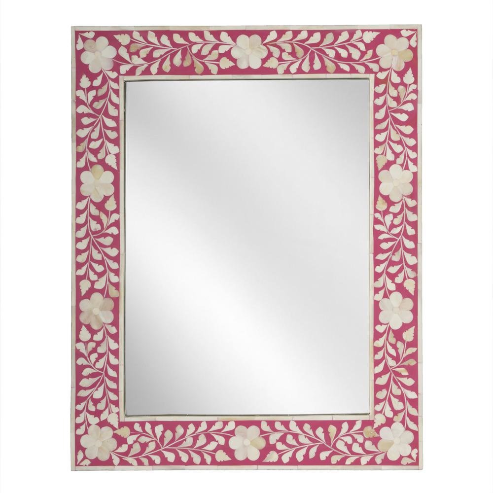 Pink Bone Wall Mirror, Belen Kox