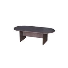Boss 71W X 35D Race Track Conference Table, Driftwood