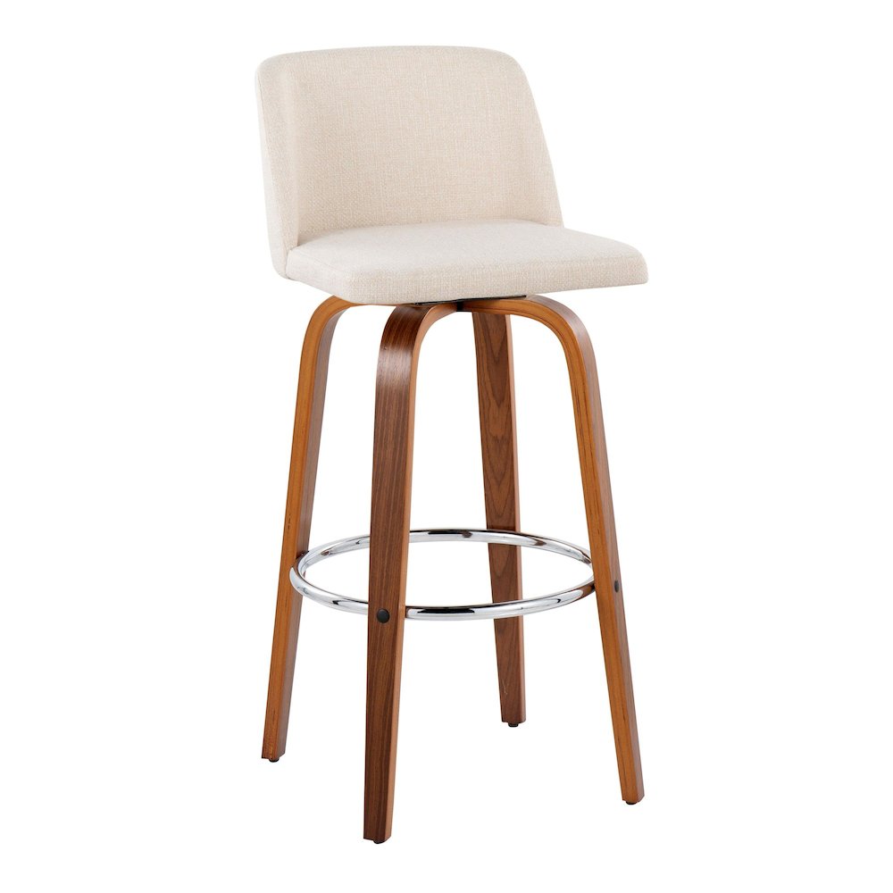 Toriano 30" Fixed-Height Barstool - Set of 2