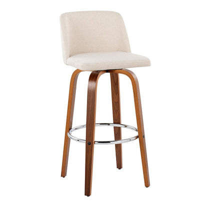 Toriano 30" Fixed-Height Barstool - Set of 2