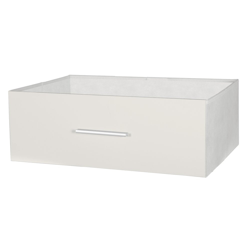6-Drawer Dresser with Large Fabric Drawers, White