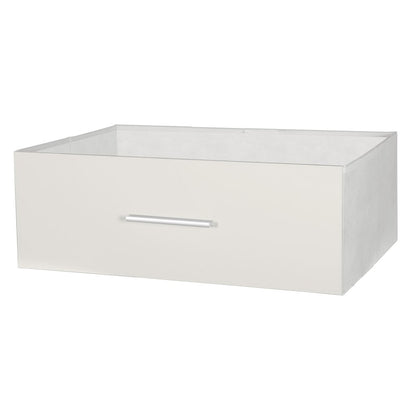 6-Drawer Dresser with Large Fabric Drawers, White