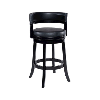 Balen Bar Height Swivel Stool - Black