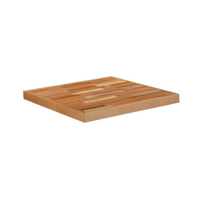 24" Square Butcher Block Style Table Top