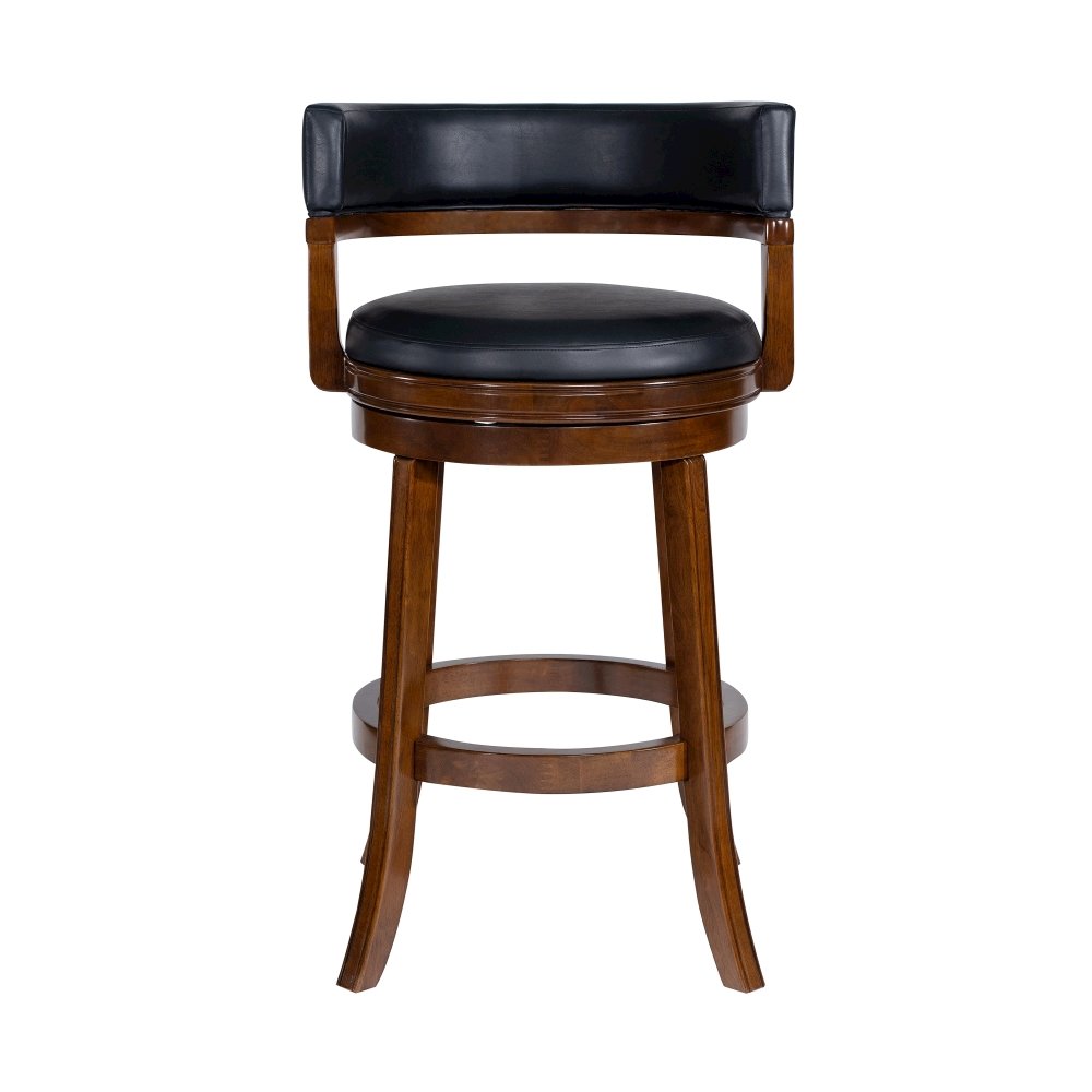 Balen Swivel Bar Stool -Cappuccino Finish