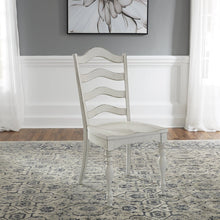 5 Piece Drop Leaf Table Dining Room Set with 4 Ladder Back Side Chairs