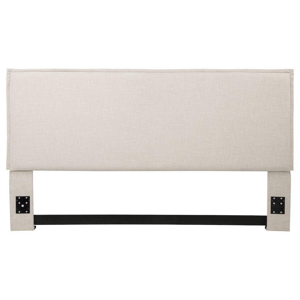 Izzy Upholstered King Panel Headboard Sand