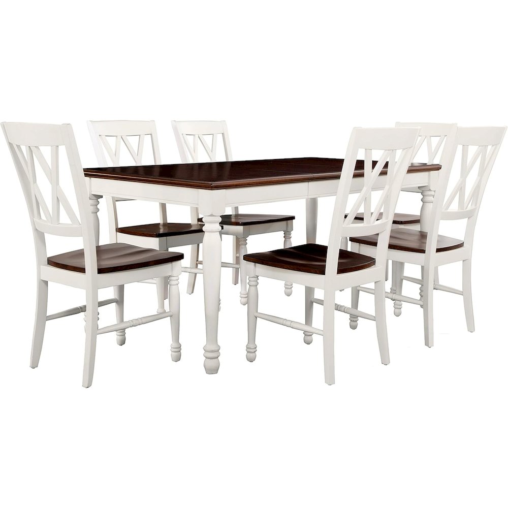 Shelby 7-Piece Dining Table Set For 6 - Table & 6 Chairs