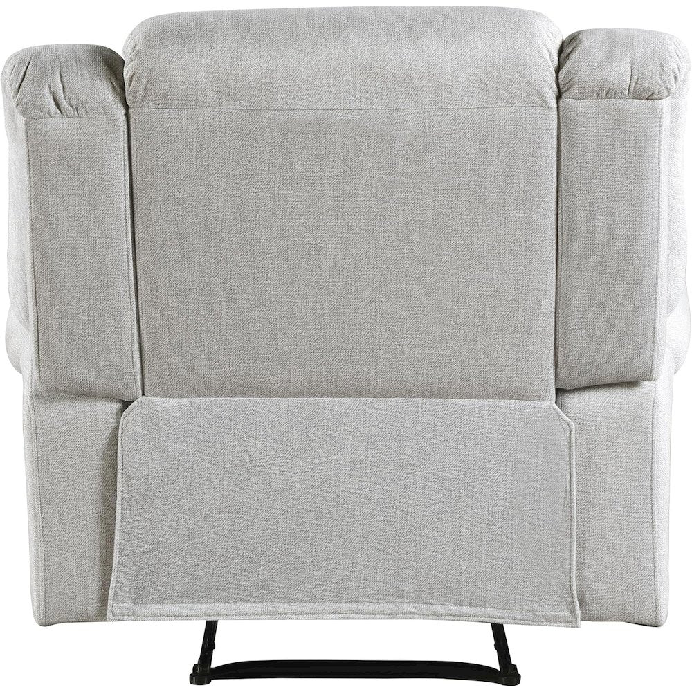Lexicon Brennen Microfiber Reclining Chair in Mist