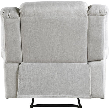 Lexicon Brennen Microfiber Reclining Chair in Mist